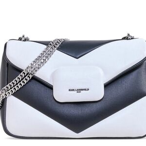 Chevron quilting chic Fleur by KARL LAGERFELD PARIS
